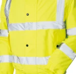 Winter Safety wear garment reflective running workwear fluorescent jacket