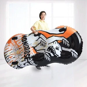 Winter Sport 3 person snow tube heavy duty inflatable snow sled/tube