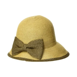 Womens Fashion Hats &quot;Natural Material Hat&quot; with Hat Ribbon