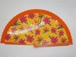 Wood Crafts Hand Painted Folding Fan Chinese Wooden Fan