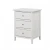 Import Wooden bedroom furniture bed side table white night stand with drawer from China