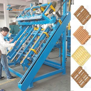 Wooden Pallet Nail Assembling Machine Pallet Assembly Machine