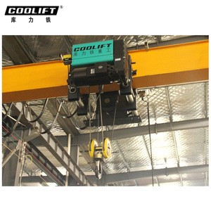Workshop 12.5 ton eot crane single girder electric overhead crane