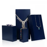 WYP  Blue jewelry display set jewelry accessory display  Custom jewelry display table window stand