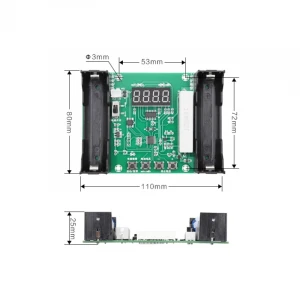 XH-M240 18650 lithium battery Capacity tester maH mwH digital discharge electronic load battery