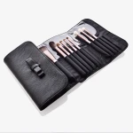 XINYAN Wholesale  cosmetic bag Lotus color leather cosmetic bags cases makeup brush Bags