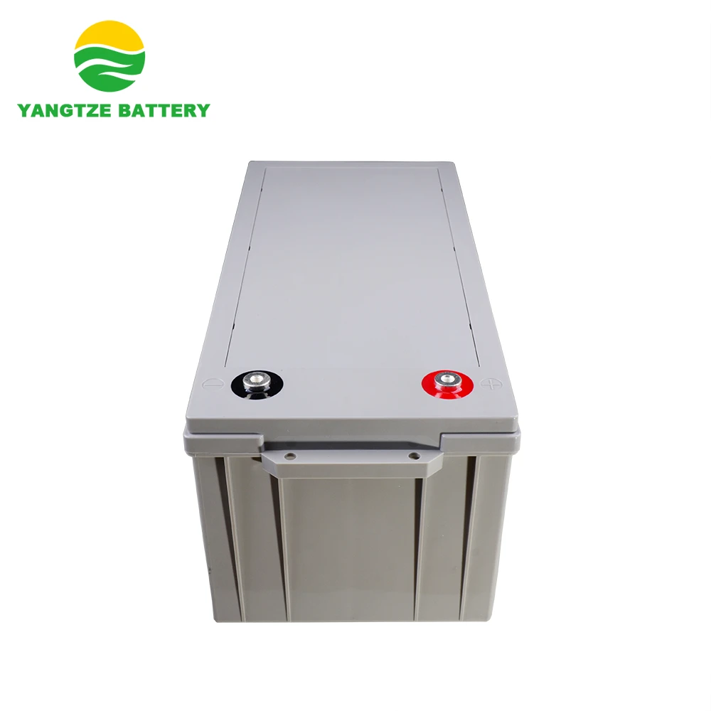 Yangtze top sale 12v 200ah deep cycle solar inverter batteries