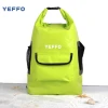YEFFO Waterproof Dry Bag Roll Top Survival Sack Kit Dry Gear Bag Camping Equipment, Yellow
