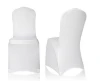 YT00313 White Color Polyester Spandex Banquet Wedding Party Chair Covers