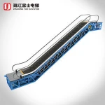Zhujiang Fuji apply to outdoor indoor handrail band escalators stainless steel electric Escalator lift