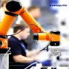 ZRENAUTO i20 Collaborative robot robotic arm equipped with ZRENAUTO gripper for assembly and welding applications