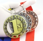 Honor Medal Wrestling Karate Sports Competition Gold Silver Bronze Medals