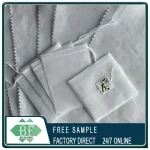 Staple fiber thermalbonding non woven for tea filter bag