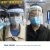 Import China face protection wholesaler clear anti-fog face shield with stretch head band from China