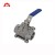 Import SS304 3pc female thread ball valve from China