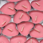 Scented Candles Tea Lights Mini Hearts Aroma Candles Cube Wax Melts Birthday Candles