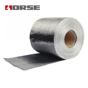 Unidirectional carbon fiber fabric 200g for concrete repair