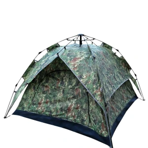 2~3 people double decker camouflage outdoor portable rainproof tent