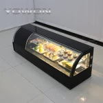 Yowon brand standing type cake display refrigeration cake showcase