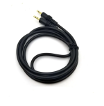 3.5mm aux able male to male PVC jacket gold plated