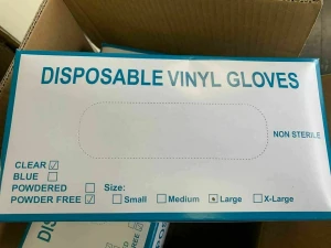 Nitrile and Vinyl Blend Material Disposable Gloves