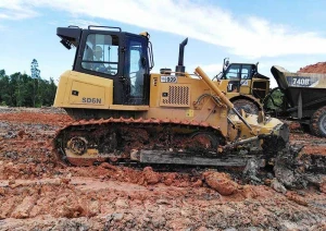 Easy Maintenance Open View Bulldozer Equipped With Torque Converter﻿