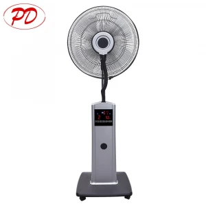 remote control wholesales 16 inch ultrasonic humidifier air indoor outdoor standing spray cooling water mist fan