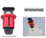 Pin Type Circuit Breaker Lockout Safety Mini Miniature Circuit Breaker
