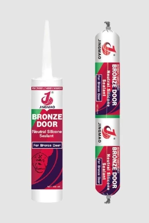 Bronze Door Use Silicone Sealant
