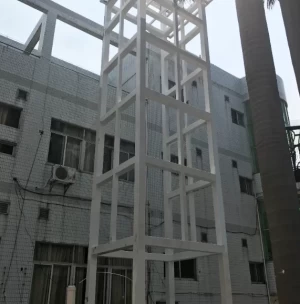 Metal structure Elevator shaft Prefab Steel Frame Construction