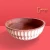 Import Fruit bowl wood hand carved from India