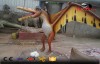 Standing pterosaur simulation animatronic dinosaur﻿