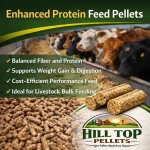 Enhanced Protein Feed Pellets