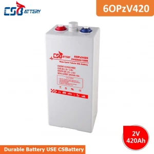 Csbattery 2V420ah Top Sell Battery for Marine/Powered-Heater/Generator/Electric-Forklift-Truck/Vs: Hoppecke/Ritar/Amy