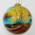 Reverse hand painted Glass Christmas Ball,hand-painted baubles
