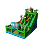 Inflatable Jungle theme castle jumping house