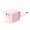 GaN Mini wall charger with transparent cover,  30W A+C