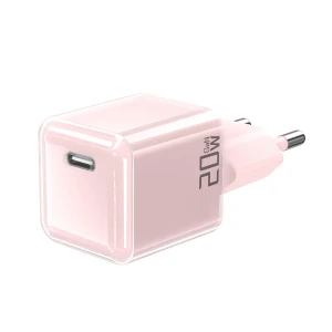 GaN Mini wall charger with transparent cover,  30W A+C