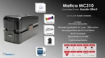 Matica's MC 310 Dual Sided id card printer Bundle Offer