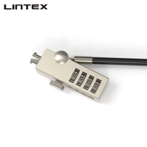 4-Digit Noble Security Combination Computer Laptop Lock with Push Button (RL217)