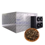 Industrial ramie Moringa leaves hemp seeds Polygonatum sibiricum dryer, tray style ginger cardamom pet snacks dryer