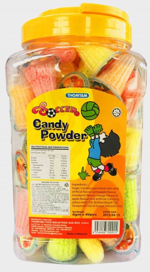 mini cup candy powder (jar)
