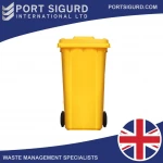 Outdoors Plastic Garbage Bin 240 L [FREE SHIPPING] [Heavy duty outdoors waste trolley]