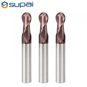 Mill Cutting Tools Carbide Ball Nose End Mill 2Flute