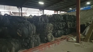 Bailed Car Tires