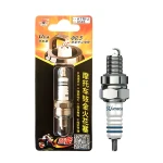 Motorcycle spark plug