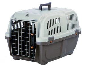 Breathable portable suitcase pet air box cat and dog transport box