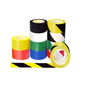 Wear-resistant PVC warning tape Walkway Marking Bright-colored Floor Tape