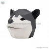 DIY Husky Shiba Inu Dog Animal Paper Face Masks Headgears Shiba Inu Husky DIY Paper Mask