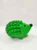 durable dog molar toy soft rubber latex pet toy hedgehog
